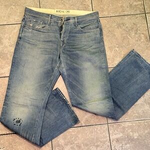 Earnest Sewn Selvedge Denim Jeans AEC&S Men's 36
